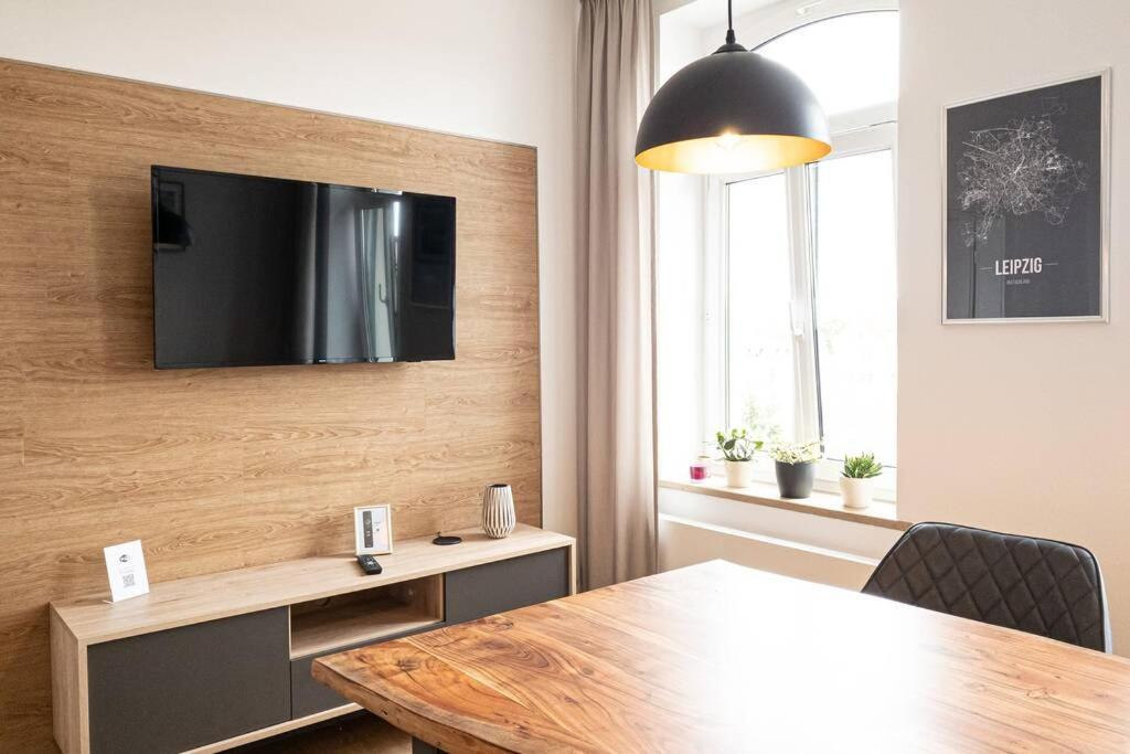 Luxus-Apartment In Leipzig Mit Privat-Parkplatz Екстериор снимка